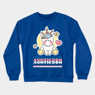 Aunticorn Aunticorn Aunticorn Crewneck Sweatshirt